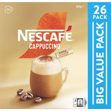 Nescafe Cappuccino Coffee Sachets 26 Pack