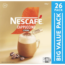 Nescafe Cappuccino Strong Coffee Sachets 26 pack