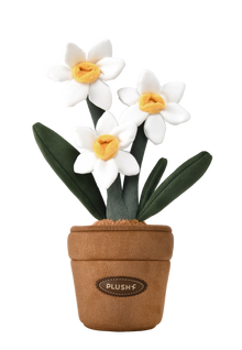 PlushWoods Daffodil Plant Plush With Pot 25cm
