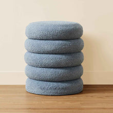 Storage Ottoman - Blue