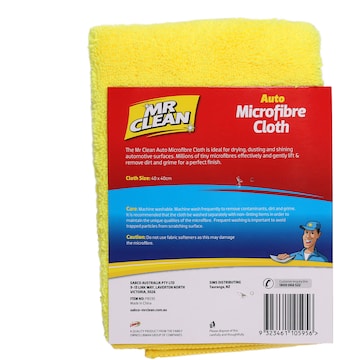 Mr. Clean Microfibre Cloth each