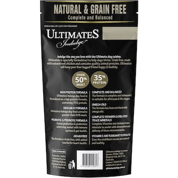 Ultimates Indulge Wet Dog Food Natural Chicken 1kg
