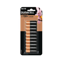DURACELL COPPERTOP AA ALKALINE BATTERIES 10 PACK