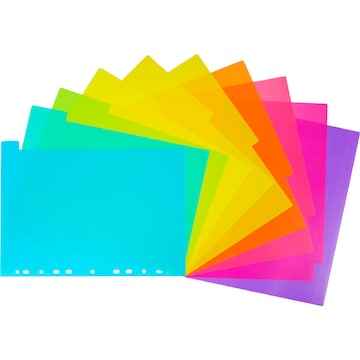 Paperclick A4 10 Tab Divider each