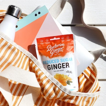 Buderim Ginger Reduced Sugar 125g