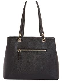 Kamryn Black Double Strap Tote Bag VG669136BLA in Black