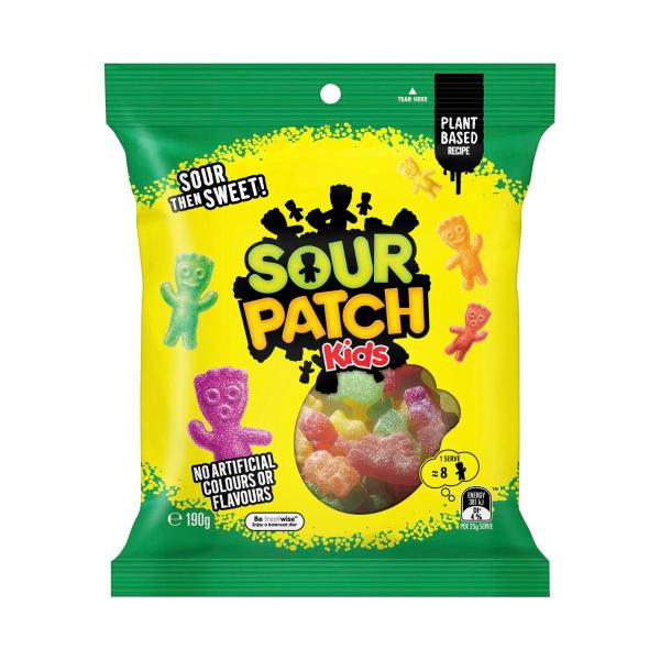 SOUR PATCH KIDS LOLLIES 190G.