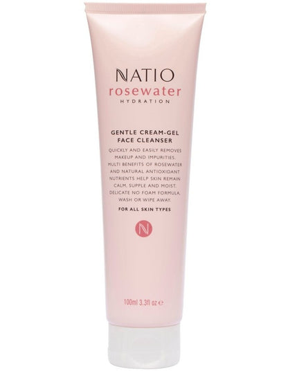 Rosewater Hydration Gentle Cream-Gel Face Cleanser 100ml