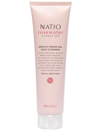 Rosewater Hydration Gentle Cream-Gel Face Cleanser 100ml