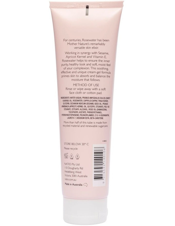 Rosewater Hydration Gentle Cream-Gel Face Cleanser 100ml
