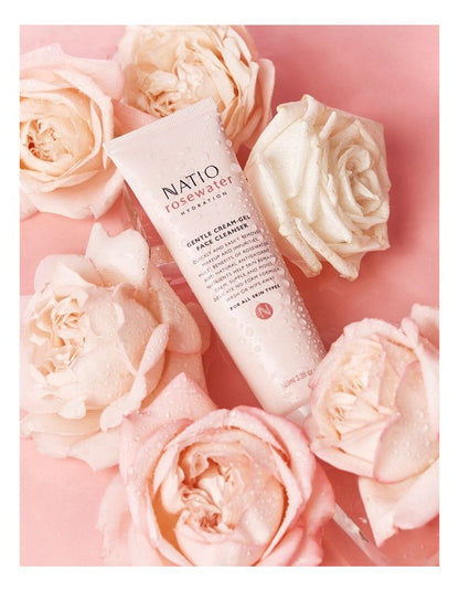 Rosewater Hydration Gentle Cream-Gel Face Cleanser 100ml