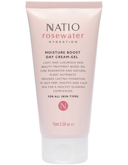 Rosewater Hydration Moisture Boost Day Cream-Gel 75ml