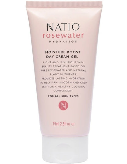 Rosewater Hydration Moisture Boost Day Cream-Gel 75ml