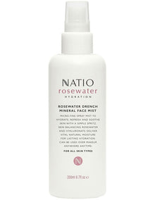 Rosewater Hydration Drench Mineral Face Mist 200ml