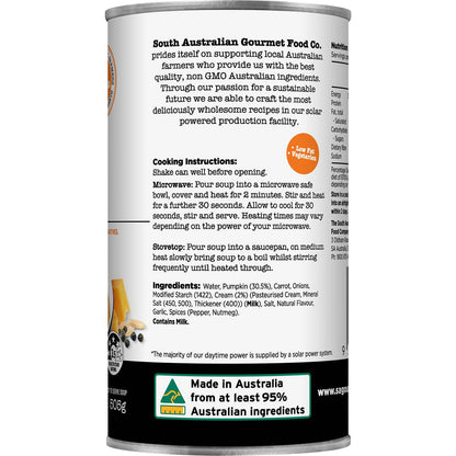 South Australian Gourmet Food Company Creamy Pumpkin Soup 505g