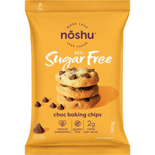 Noshu 95% Sugar Free Choc Baking Chips 140g