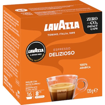 Lavazza Delizioso Coffee Pods A Modo Mio 16 pack