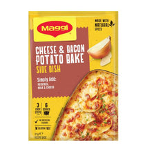 MAGGI SIDE DISHES POTATO BAKE CHEESE AND BACON GLUTEN FREE 21 GRAM