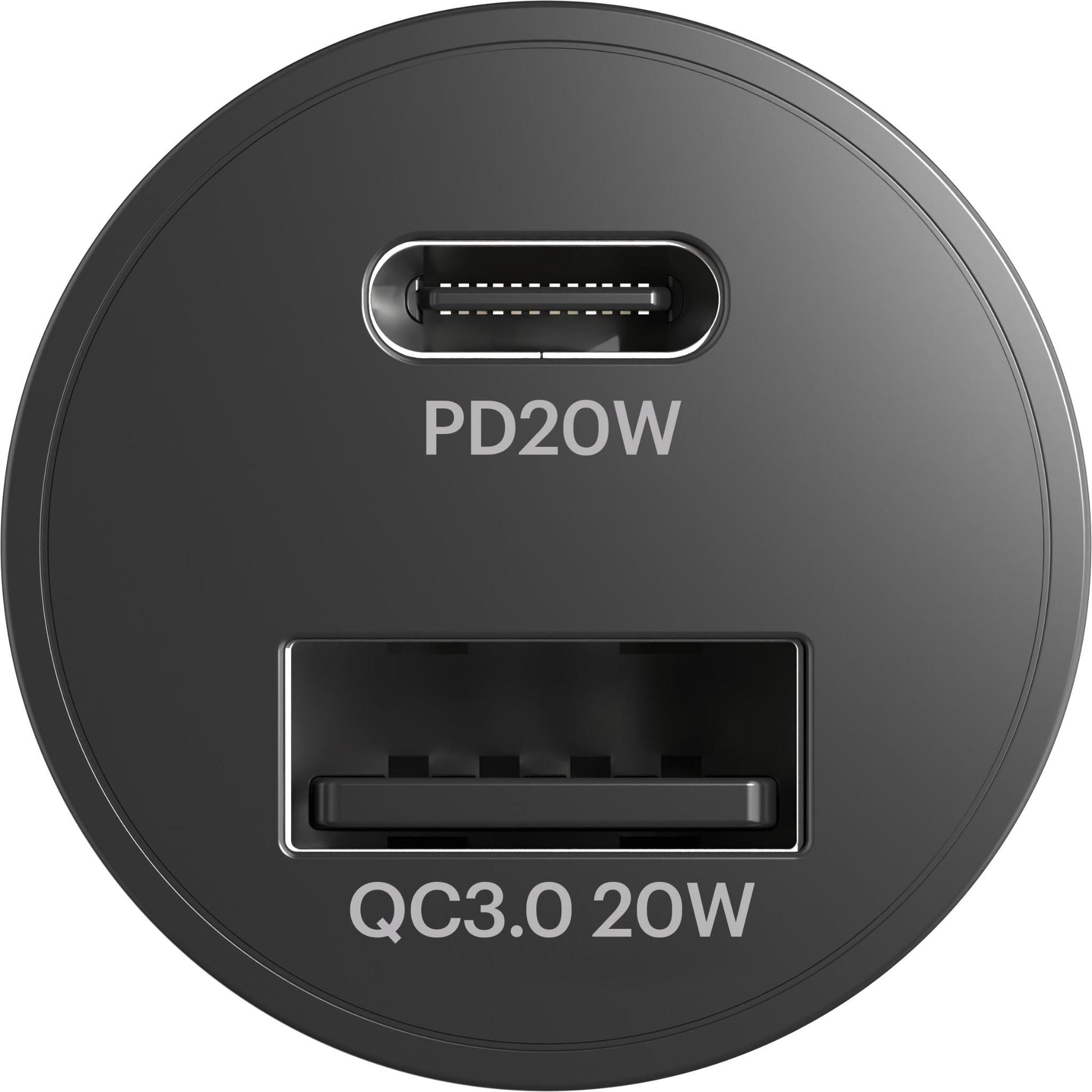 Cygnett CarPower 20W Dual Port USB-C/A Car Charger