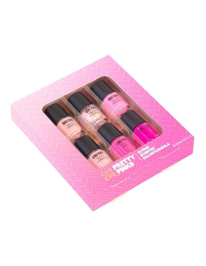 Mini Nail Polish Collection in Pretty Pinks