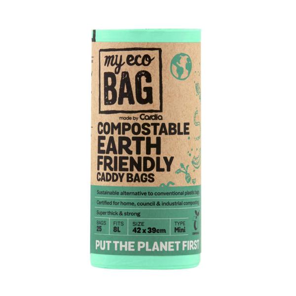Compostable Kitchen Bag Bin Liner 8L