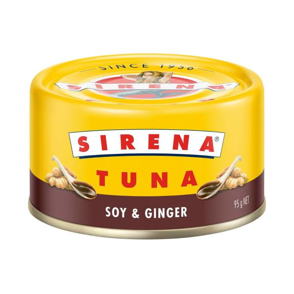 SIRENA TUNA:SOY & GINGER:.:95 GRAM