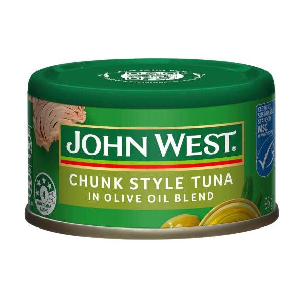 JOHN WEST TUNA OLIVE OIL BLEND 95GRAM