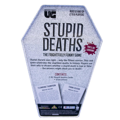 Stupid Deaths Tin Game