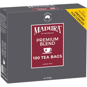 Madura Premium Blend Tea Bags 100 pack