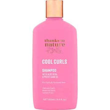 Thanks To Nature Cool Curls Shampoo With Aloe Vera For Curly Hair 500mL