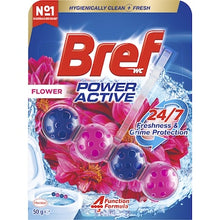 Bref Power Active Flower Toilet Cleaner Block 50g