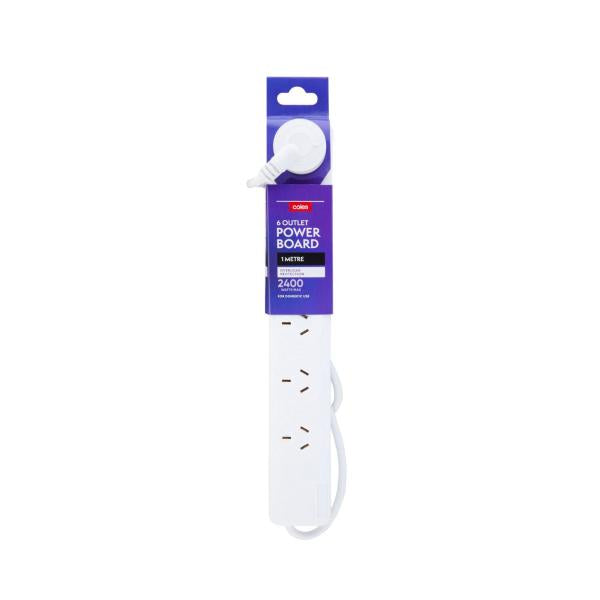 COLES 6 OUTLET POWERBOARD