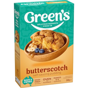 Green's Pudding Butterscotch Sponge 260g