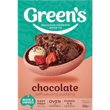 Green's Pudding Chocolate Sponge 260g