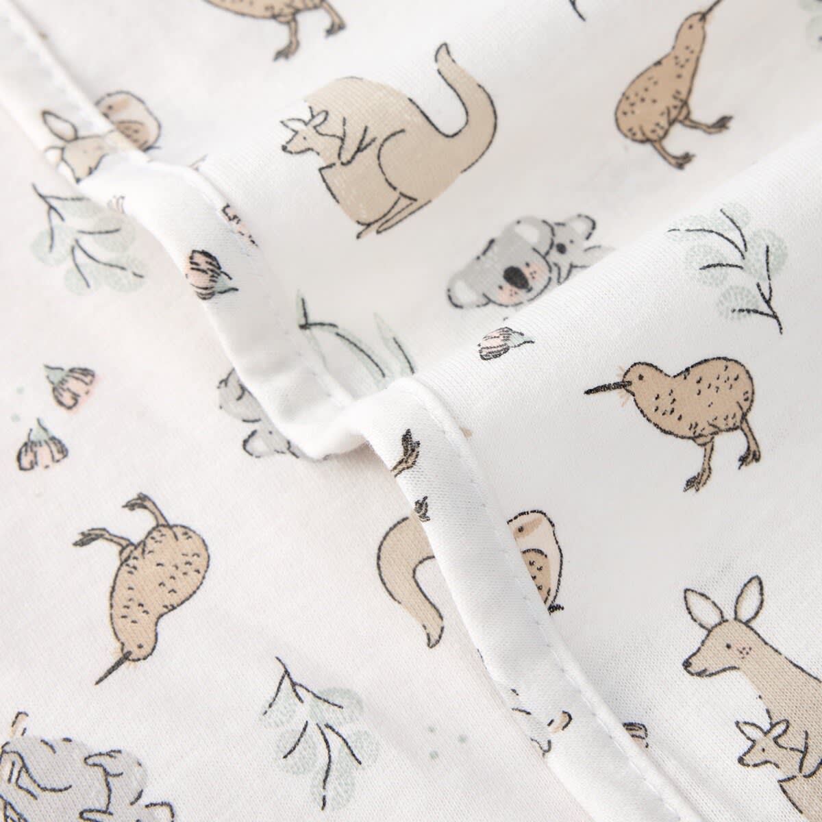 Cotton Jersey Blanket - Australiana