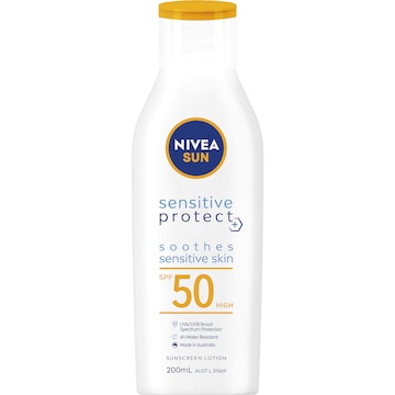 Nivea SPF 50 Sun Sensitive Protect Sunscreen Lotion 200mL