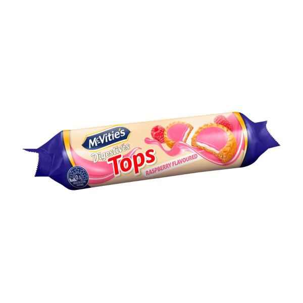 Digestives Tops Raspberry Biscuits