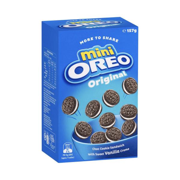 OREO MINI ORIGINAL COOKIES SHAREPACK:.:157 GRAM