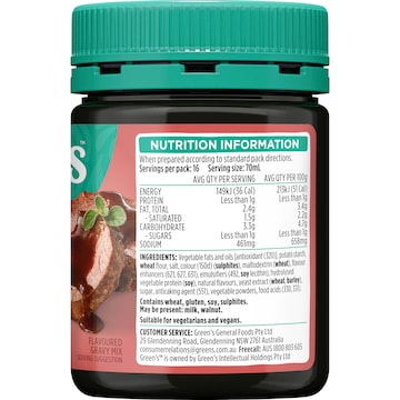 Green's Gravy Granules For Roast Meat 120g