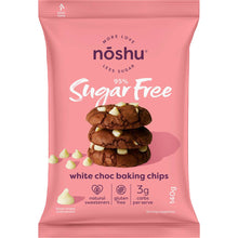 Noshu Sugar Free White Choc Baking Chips 140g