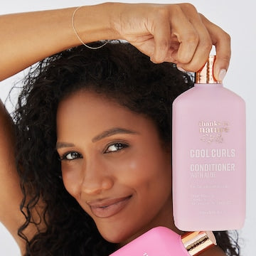 Thanks To Nature Cool Curls Conditioner With Aloe Vera For Curly Hair 500mL