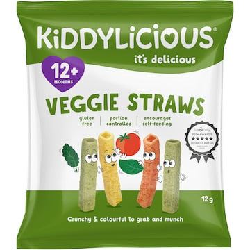 Kiddylicious Veggie Straws 12g