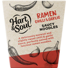 Hart & Soul Ramen Chilli & Garlic Saucy Noodles Box 330g