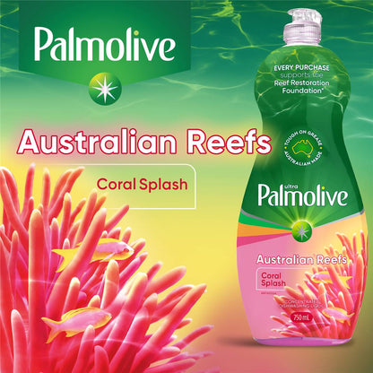 Palmolive Ultra Australian Reefs Coral Splash Dishwashing Liquid 750mL