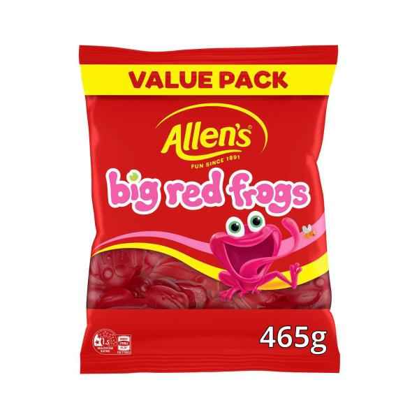 Lollies Big Red Frogs