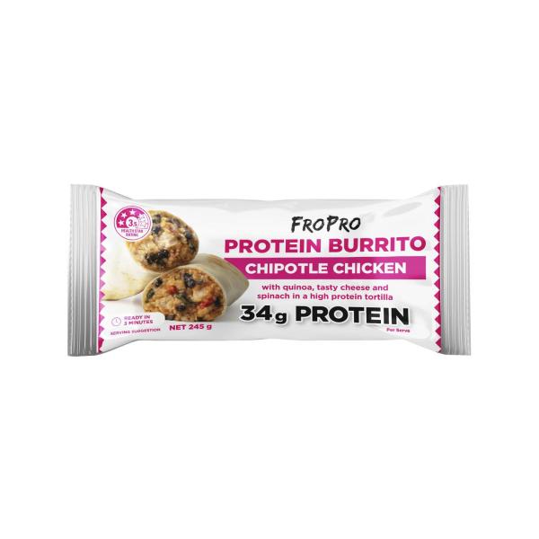 FROPRO PROTEIN CHIPOTLE CHICKEN BURRITO 245G
