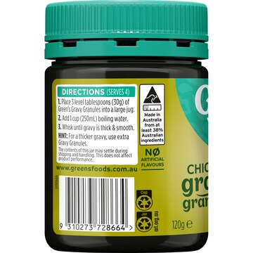 Green's Gravy Granules For Chicken 120g