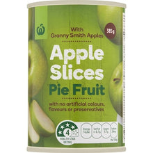 Woolworths Apple Slices Pie Fruit 385g