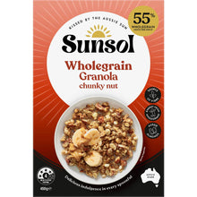 Sunsol Granola Chunky Nut 450g