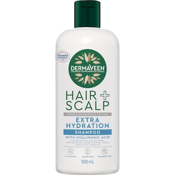 DermaVeen Hair Scalp + Extra Hydration Shampoo 500mL